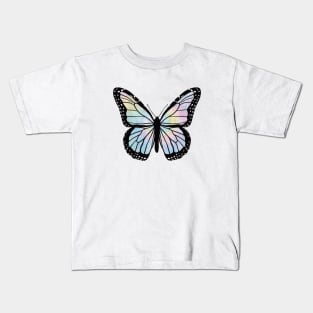 tie dye butterfly design Kids T-Shirt